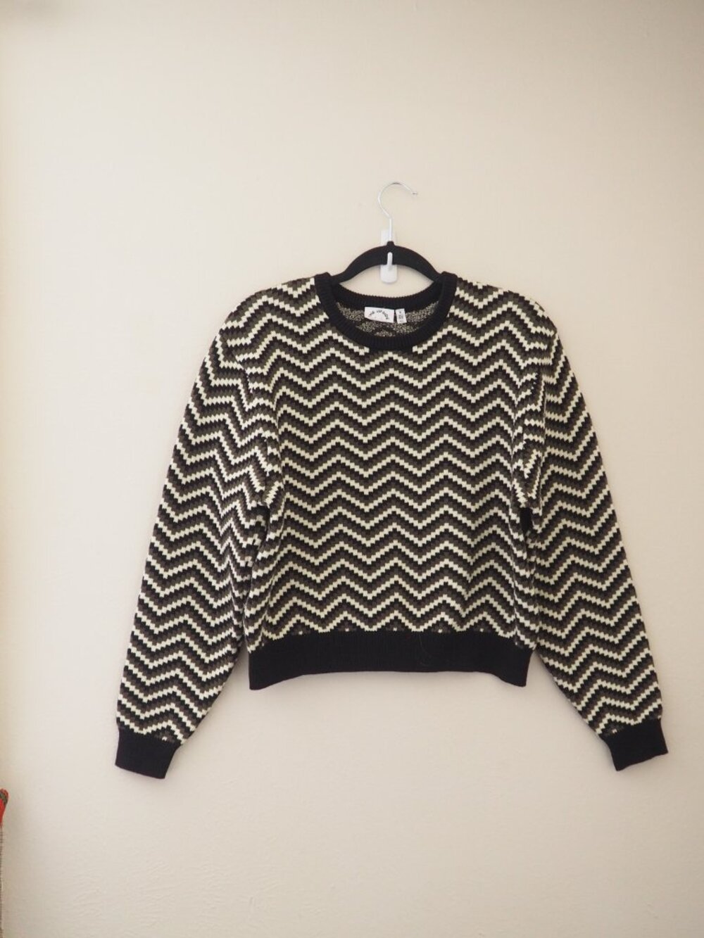 Anthropologie The Upside Ziggy Karlie Sweater Knit Long Sleeve Top sz US S - Picture 4 of 9